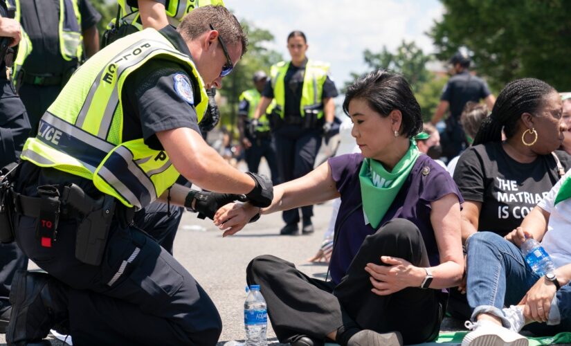 California Democrat Rep. Judy Chu arrested at Capitol during pro-choice protest