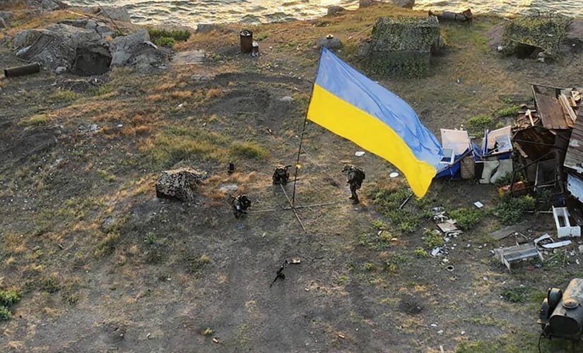 Ukraine raises flag over Snake Island in war gain