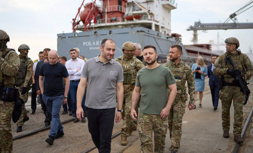 Ukraine ready for grain exports on first ship, Zelenskyy awaits ‘signal’ from partners