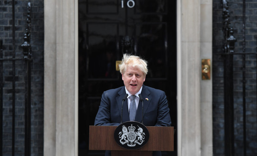 UK Prime Minister Boris Johnson announces resignation