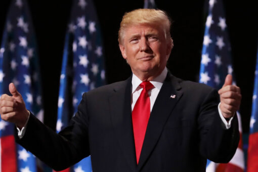 Former President Trump holds Alaska rally with Sarah Palin, Kelly Tshibaka