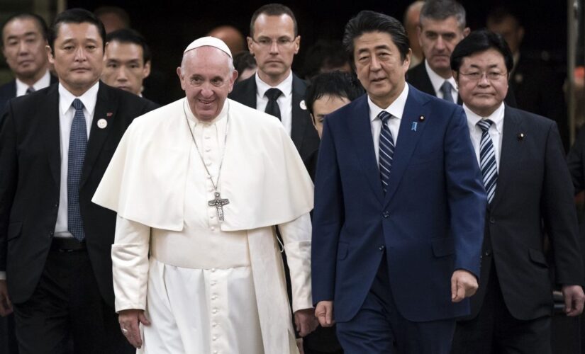 Shinzo Abe assassination: Pope Francis sends telegram of ‘heartfelt condolences’ to Japan