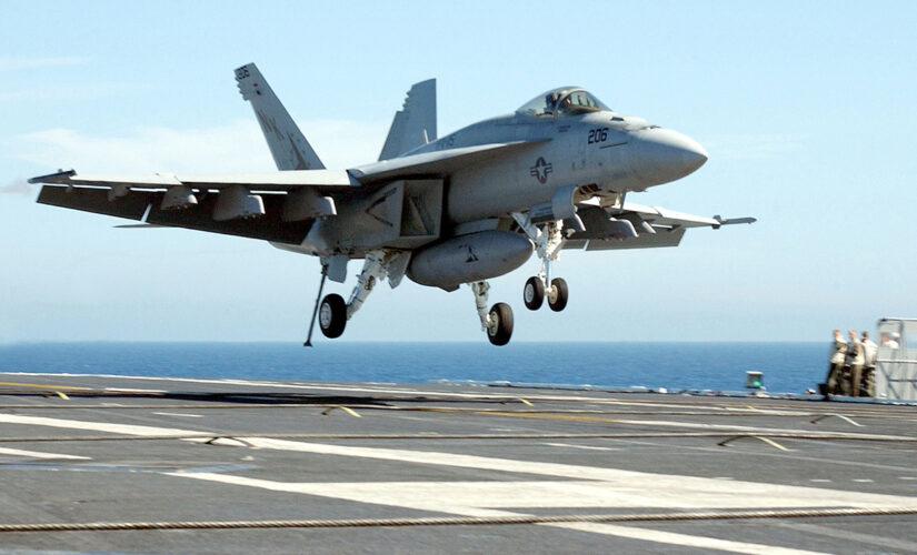 Navy says F/A-18 Super Hornet fell off USS Harry S. Truman after ‘unexpected heavy weather’