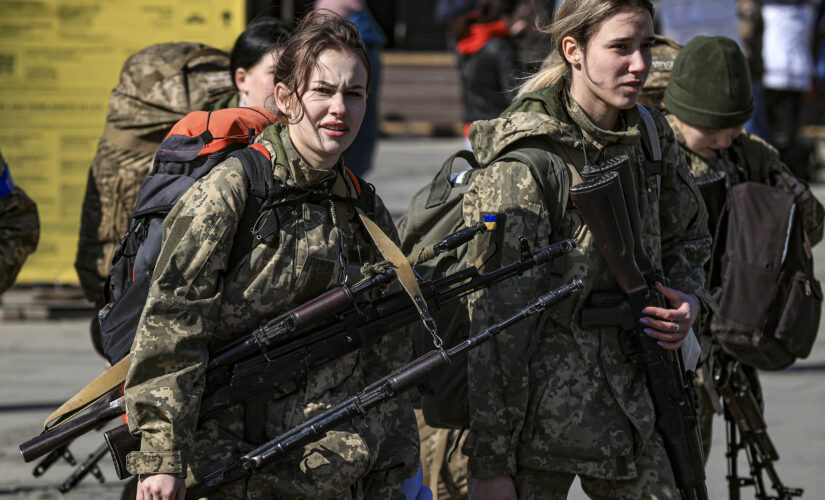 Ukraine military sees spike in female volunteers amid war with Russia