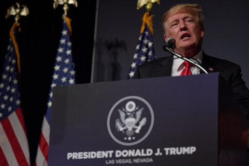Trump rips Biden on crime at Las Vegas rally, hints at 2024 run: ‘We are a failing nation’