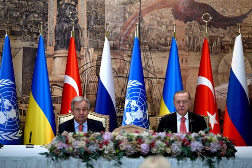 Russia, Ukraine sign grain export deal in Istanbul, averting threat amid global food crisis