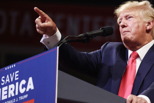Trump tells ‘Save America’ rally crowd in Arizona: ‘Americans kneel to God and no one else’
