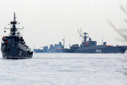 Drone detonates explosive at Russia’s Black Sea navy HQ