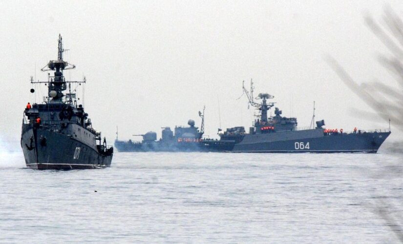 Drone detonates explosive at Russia’s Black Sea navy HQ