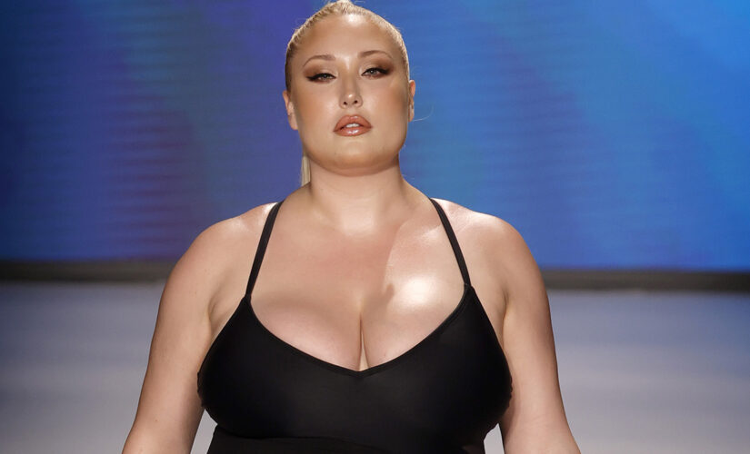 Hayley Hasselhoff, model and David Hasselhoff’s daughter, celebrates her curves on runway for Miami Swim Week