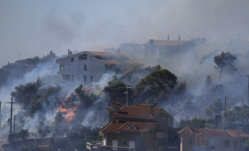 Hundreds evacuated as Greece battles 4 massive wildfires