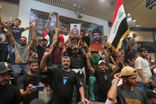 Iraqi parliament in Baghdad stormed by protesters