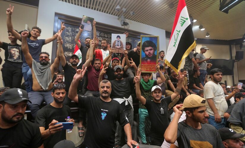 Iraqi parliament in Baghdad stormed by protesters