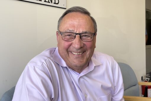 A toned down Paul LePage says ‘Maine is crumbling’ around his Democratic successor Gov. Jane Mills