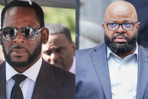 R. Kelly’s manager begins trial over theater-emptying threat