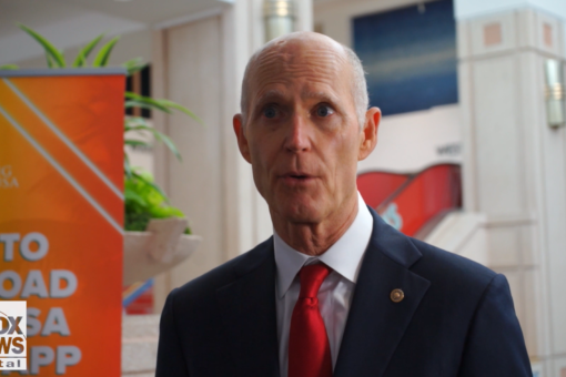 Rick Scott dismisses stories about GOP worries key candidates could lose races in November