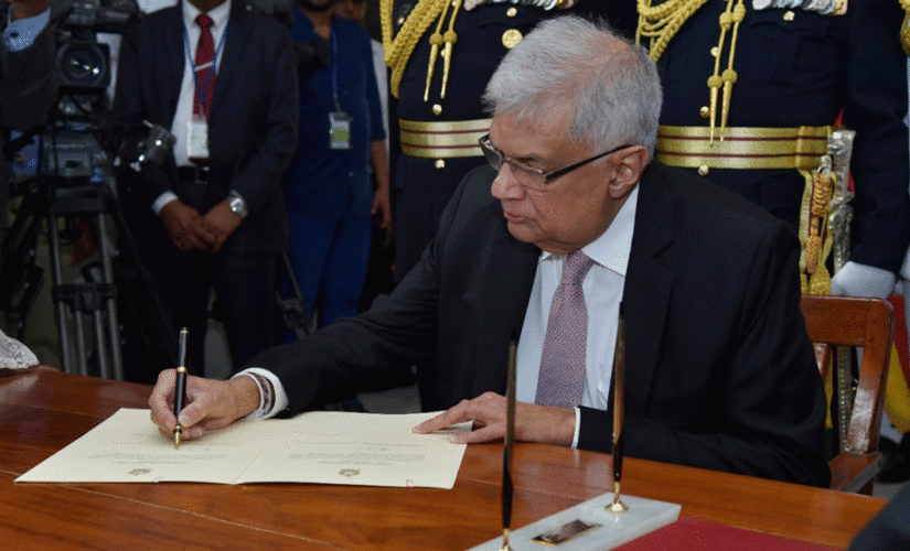 Sri Lanka’s newly elected president sworn into office