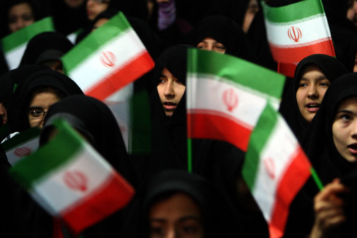 Iranian women protest government treatment of females by removing hijab