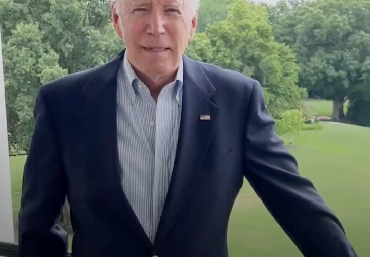 Biden shares video after positive COVID test: ‘I’m doing well’