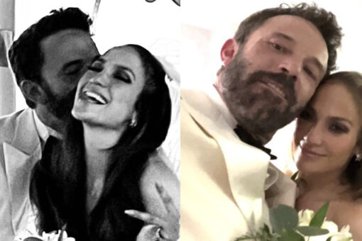 Jennifer Lopez and Ben Affleck ‘cried’ during ’emotional’ vows at surprise wedding in Las Vegas: report