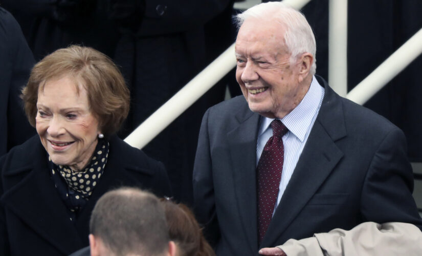 Jimmy Carter, Rosalynn Carter celebrate 76th wedding anniversary