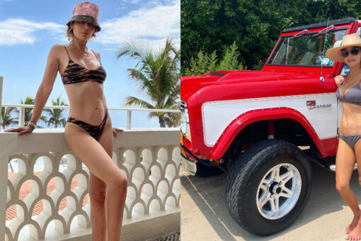 Stars over 50 stunning in swimsuits
