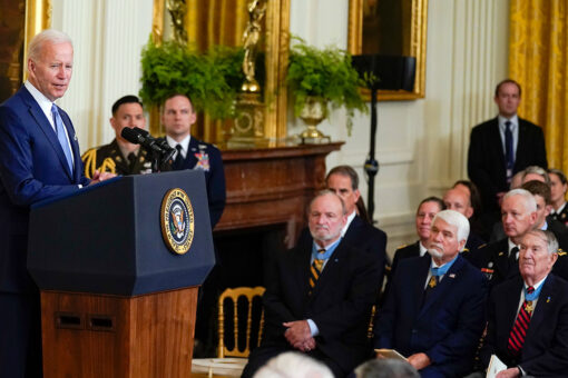 Biden awards Medal of Honor to four Vietnam veterans