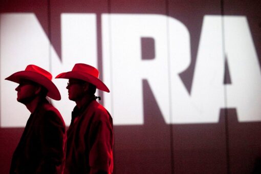 NRA blames Biden for rising crime after he promised to ‘take them on’ and ban ‘assault weapons’