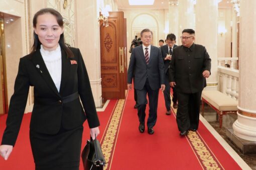 Kim Jong Un’s sister tells South Korean president to ‘shut his mouth’ about nuclear disarmament deal