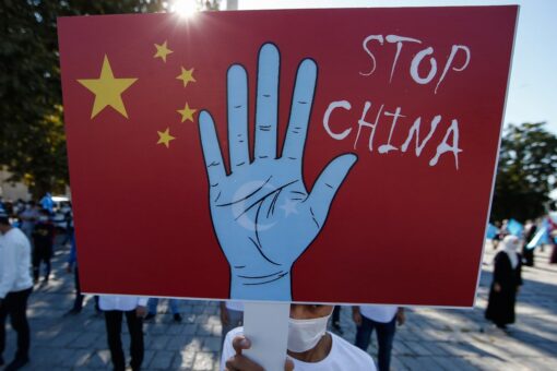 China complains US not cracking down on ‘anti-China thugs’ outside embassy