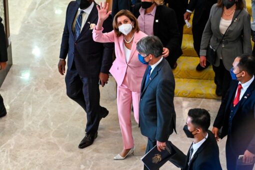 Pelosi touches down in Malaysia amid tensions over trip to Taiwan