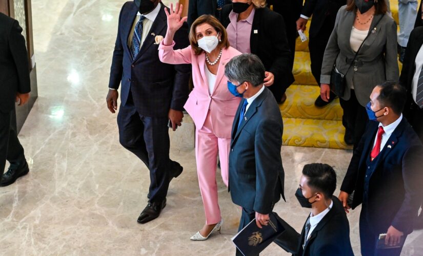 Pelosi touches down in Malaysia amid tensions over trip to Taiwan