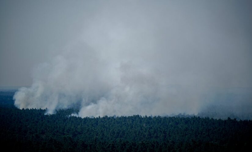 Explosion at German WWII ammunition dump starts blaze near Berlin