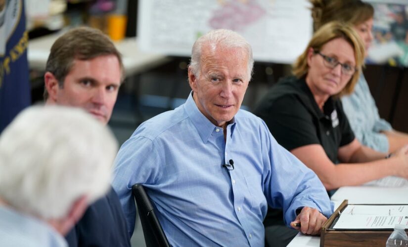 Biden decries ‘heartbreaking’ Kentucky flood devastation, links it to climate change