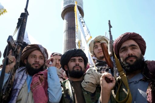 Taliban celebrates US Afghanistan withdrawal with parade in front of US Embassy, Bagram air base