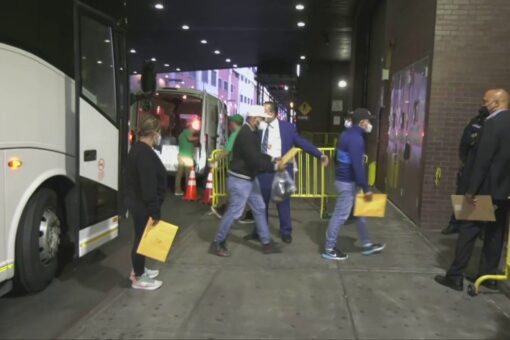 2 more migrant buses from Texas arrive in NYC as border crisis continues