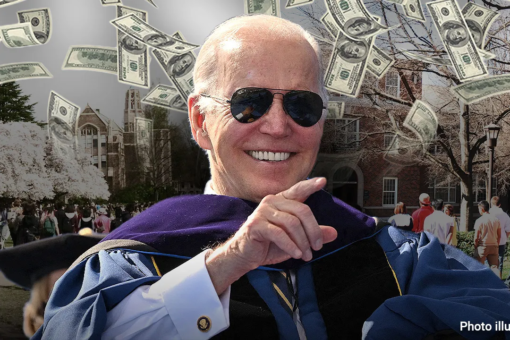 Biden announces student loan handout as national debt soars