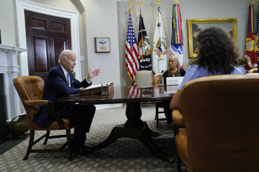 Biden says abortion restrictions ‘beyond the pale’ in latest midterms pitch