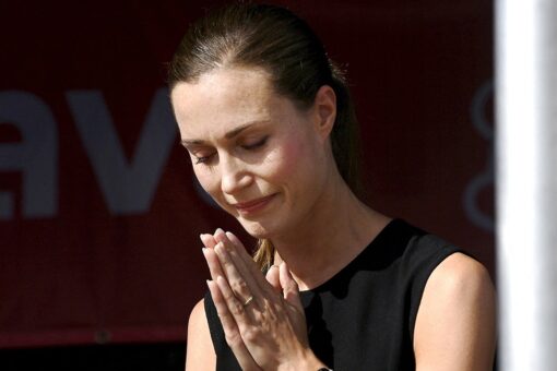 Finnish PM Sanna Marin apologizes for photo of topless women making out at her summer home