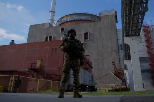 Zelenskyy accuses Russia of ‘nuclear terror’ as troops fire at Zaporizhzhia nuclear power plant
