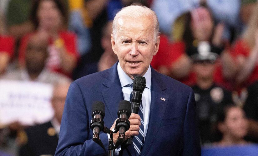 Biden turns Pa. policy speech into political event, urges audience to vote for slate of Democrat candidates