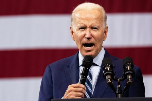 Biden touts support for law enforcement in fiery speech, glosses over Democrats who wanted to defund police