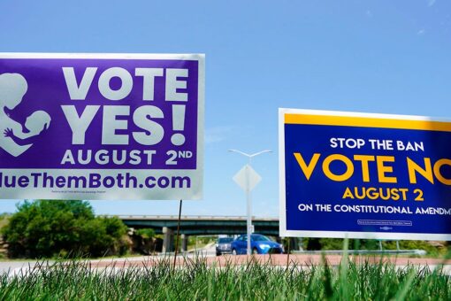 Kansas abortion constitutional amendment rejected by voters