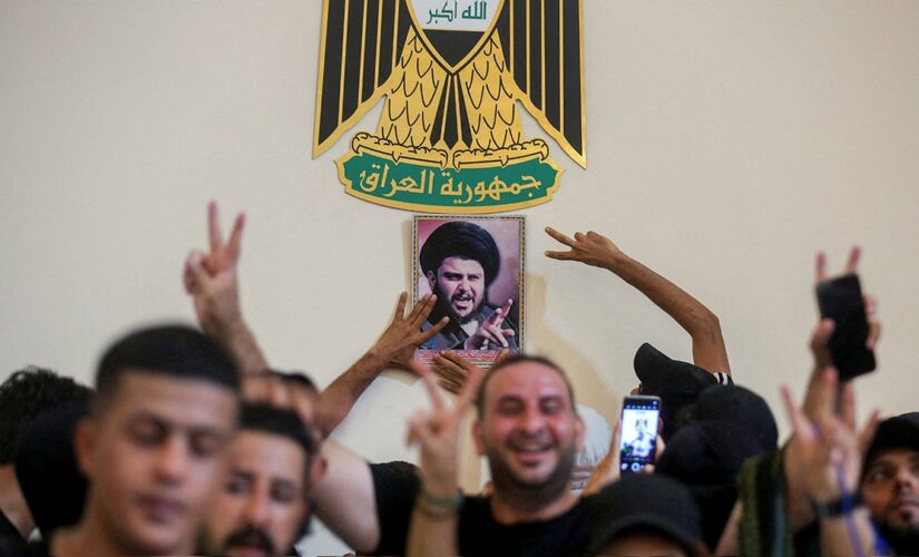 Iraqi protesters storm government palace after cleric Moqtada al-Sadr quits politics