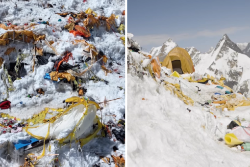 K2 in Pakistan polluted with ‘rotting food and human waste’ left by climbers, foundation says