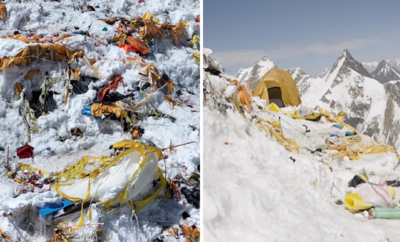 K2 in Pakistan polluted with ‘rotting food and human waste’ left by climbers, foundation says