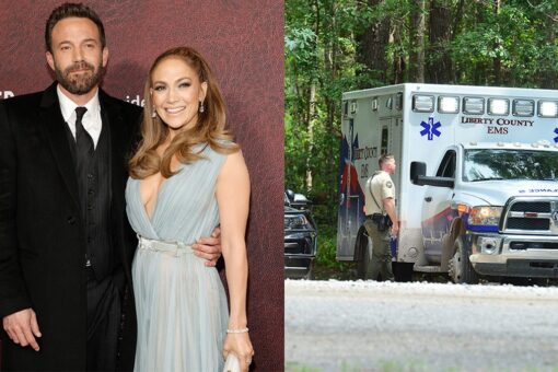 Ambulance seen leaving Ben Affleck’s home in Georgia ahead of wedding weekend with Jennifer Lopez
