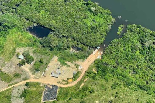Illegal road in Brazilian Amazon brings threat of further deforestation