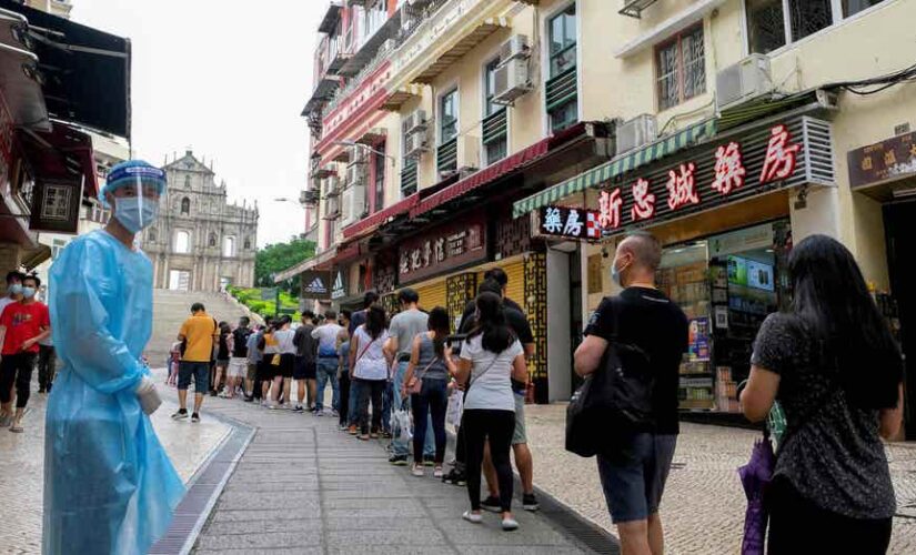 Macau reverts back to daily COVID testing after a positive test in neighboring Chinese city