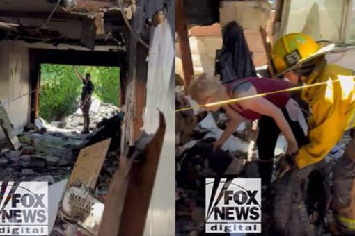 Anne Heche car crash scene footage released: Inside damaged Los Angeles home